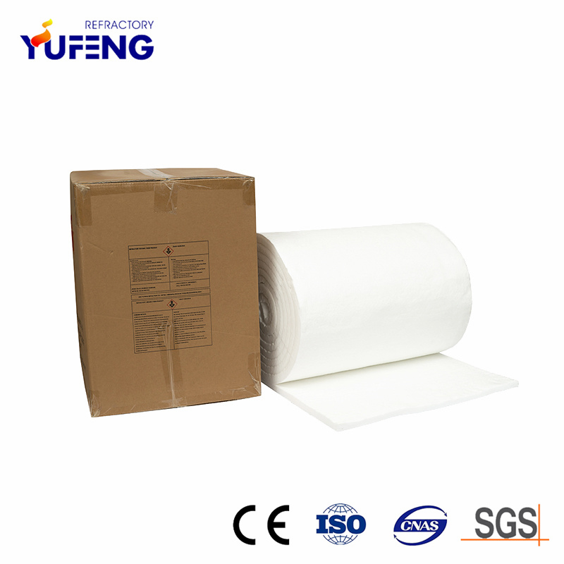 Contains No Binder Fire Resistant Thermal Insulation Ceramic Fiber Blanket with CE Certification