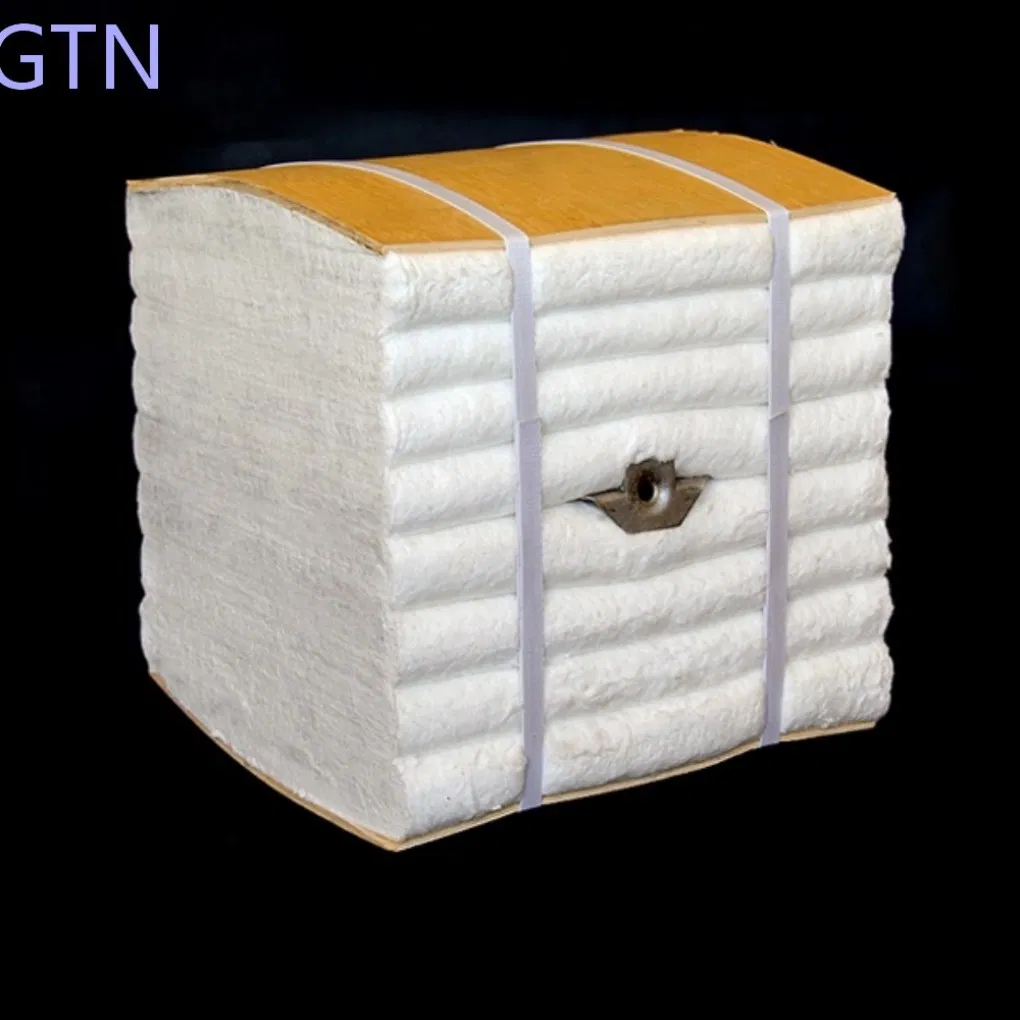 1400 Ceramic Fiber Module Vacuum Formed Electric Heating Furnace Blocks 1260 Ceramic Fiber Module for Heat Insulation Materials