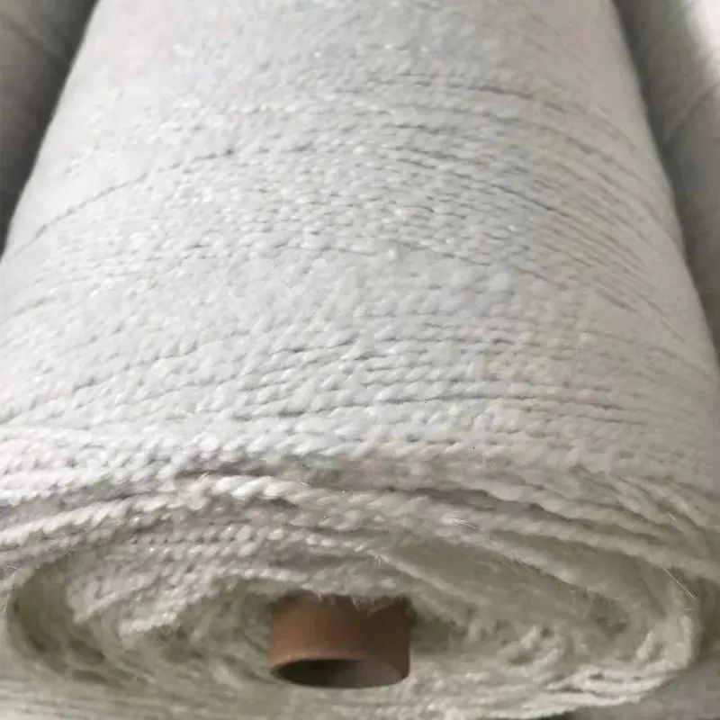 Refractory Bio Soluble Twisted Ceramic Fibre Fiber Yarn for Heat Resistant Insulation Door Seal