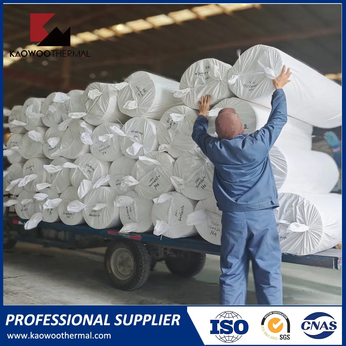 Refractory Blanket Ceramic Fiber Blanket Used for Furnace Lining