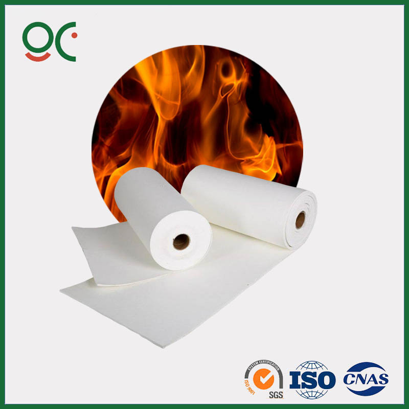 1260c High Temperature Fireproof Refractory Thermal Ceramic Fiber Insulation Paper Roll