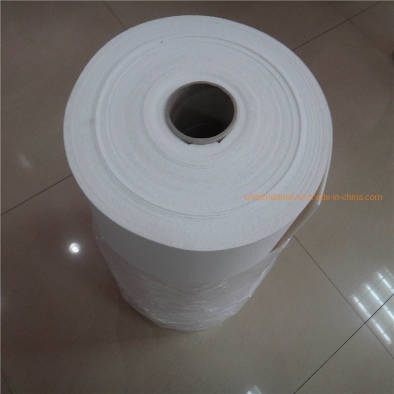 1-12mm Thickness Refractory Thermal Insulation Fibre Wool Cotton Ceramic Fiber Paper for Kiln Stove Furnace Sealing Fire Door