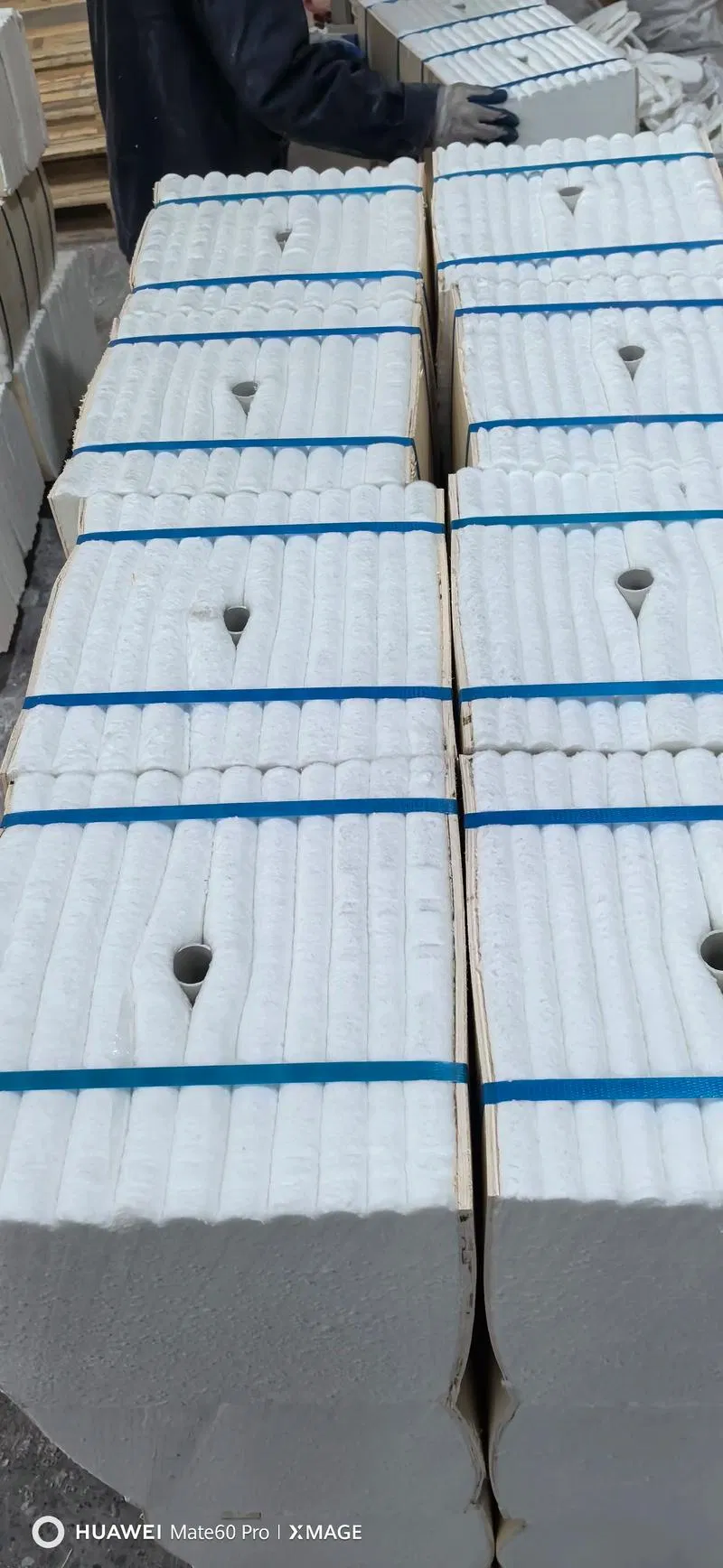 High Temperature Resistance Refractory Material Ceramic Fiber Products Ceramic Fibres Module