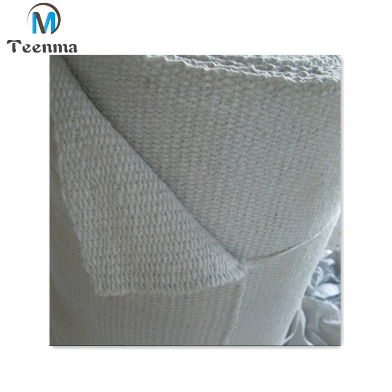 1260c High Temperature Ceramic Fiber Textile Fiber Glass Ss Wire Reinforced Cloth