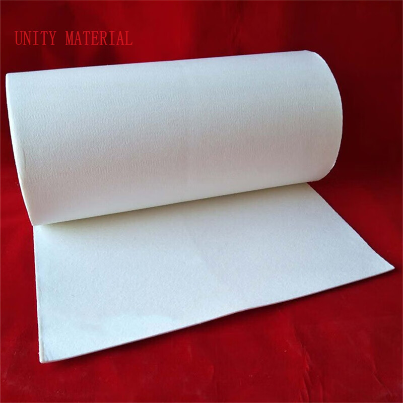 1260c 2300f 1/2/3/4/5/6/8/10/12mm Refractory Thermal Insulation Cera Fibre Cotton Wool Ceramic Fiber Paper for Heat Boiler Stove Fire Door Sealing