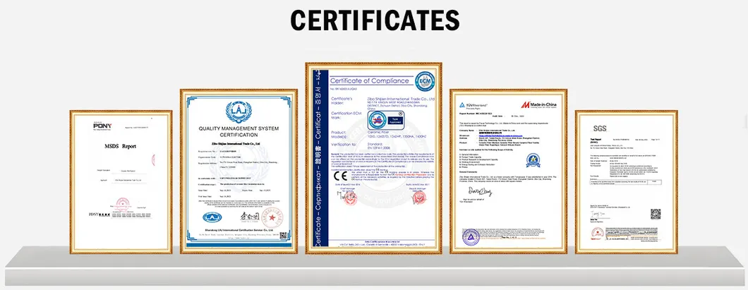 Quality Certificates