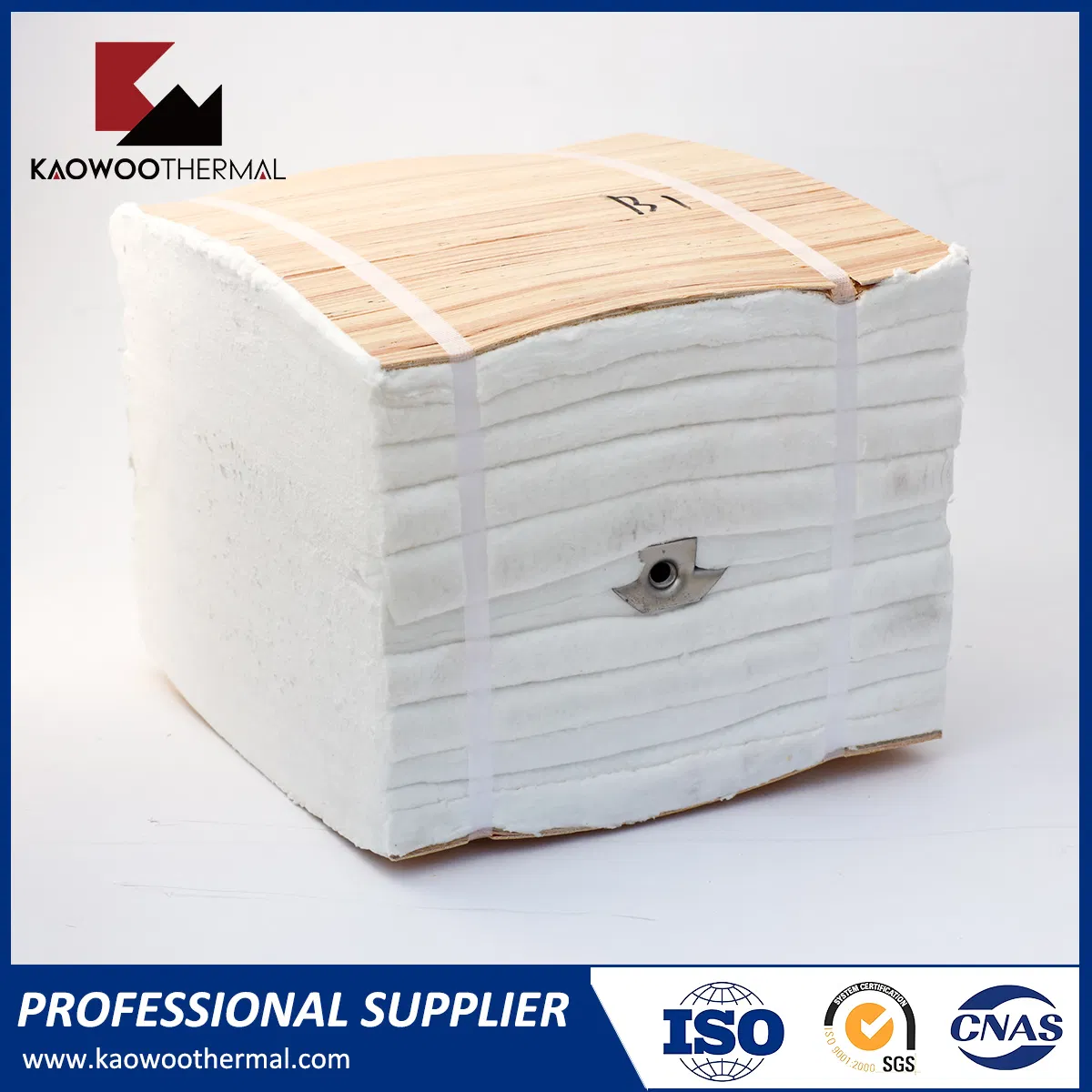 Zirconium Folded Block Ceramic Fibre Module with M-Type Anchor