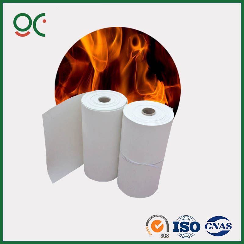 1260c High Temperature Fireproof Refractory Thermal Ceramic Fiber Insulation Paper Roll
