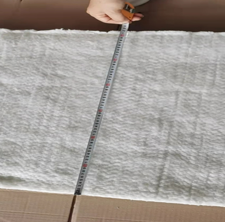 Greenergy Fiber Low Density Board Refractory Ceramic Fiber Felt / Fiber Felts