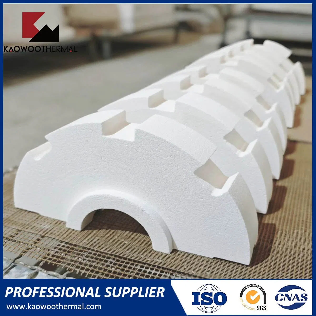 Kt-1430 Zirconium Contanined Ceramic Fiber Vacuum Formed Shape of Different Size