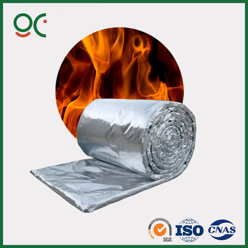 1260 Aluminium Foil Faced Ceramic Fiber Blanket Ceramic Fiber Wool Insulation Blanket
