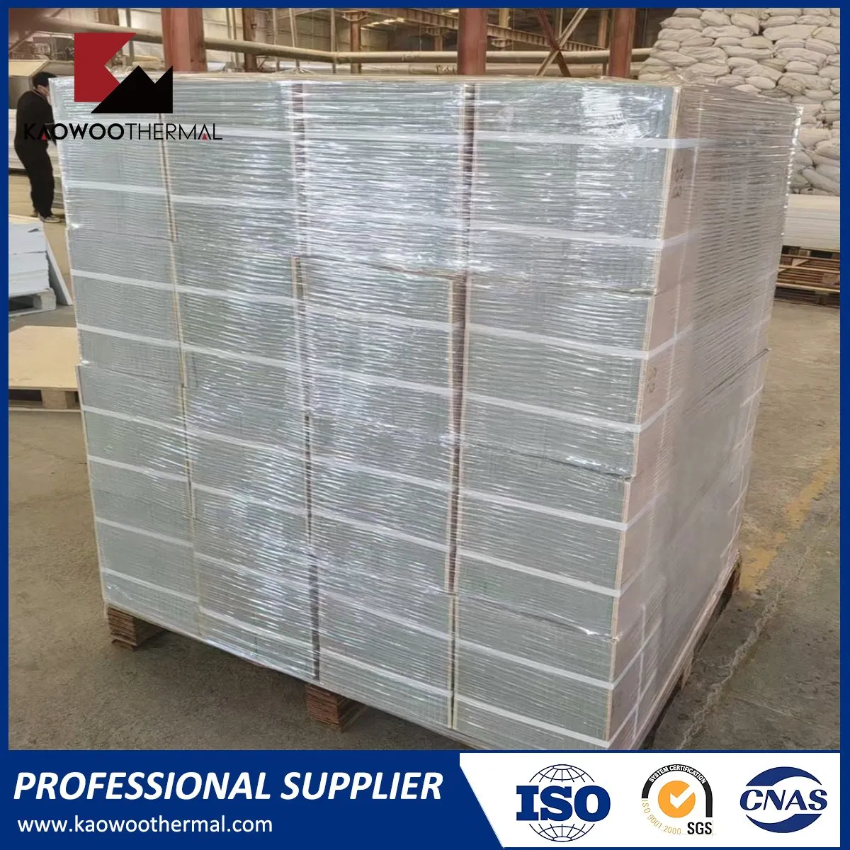 Kt 1500 Chrome Folded Ceramic Fibre Module Metallurgical Forging Heating Furnace