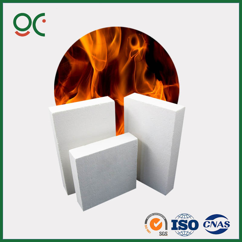 High Temperature 1260 Degree Hard Ceramic Insulation Fiber Board