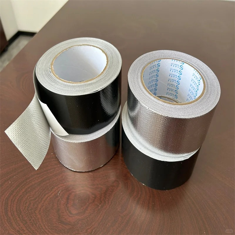 Durable Aluminum Foil Fiberglass Glass Fiber Tape for Long Lasting HVAC Seals Air Conditioning Pipe Wrapping