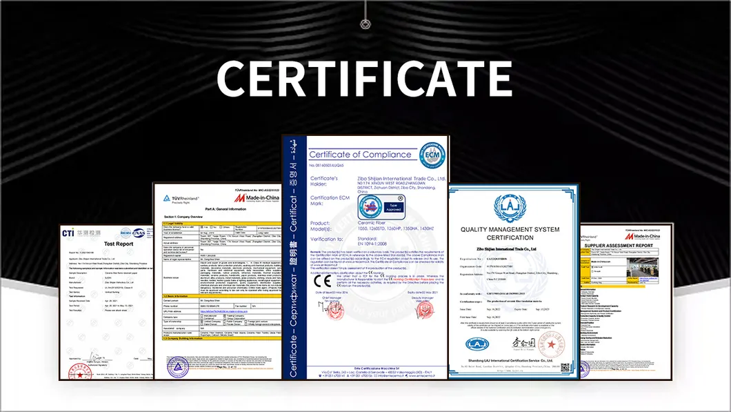 Certificates
