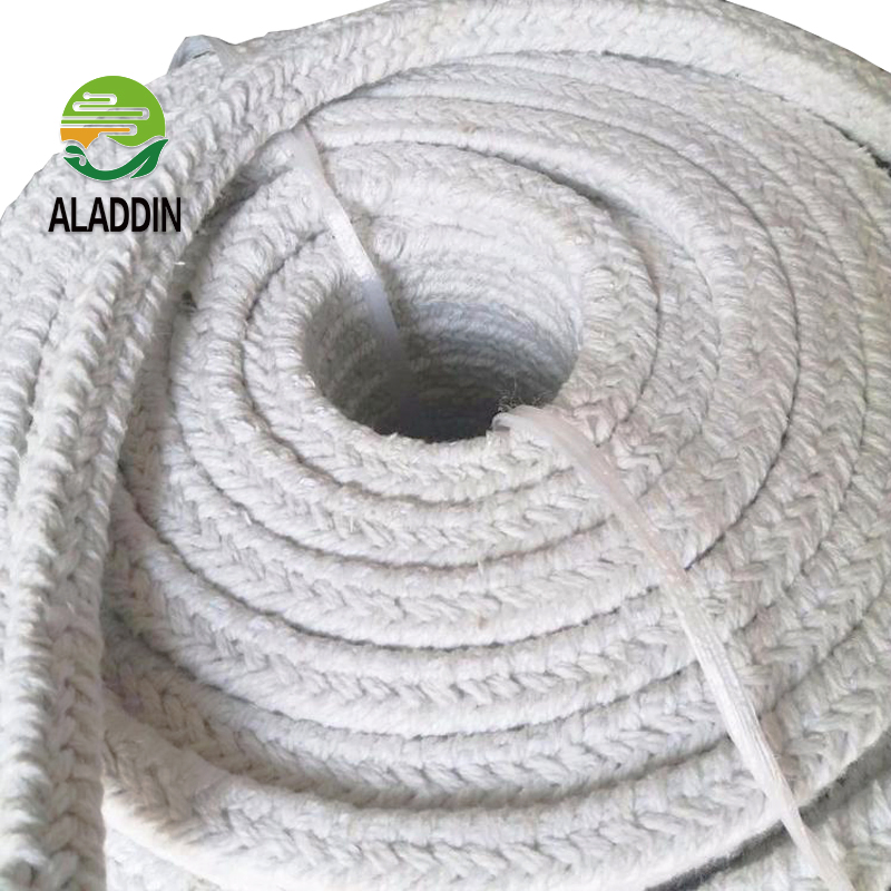 High Temperature Resistant Reinforced Insulation Material Ceramic Fibre Fire Proof Square Rope