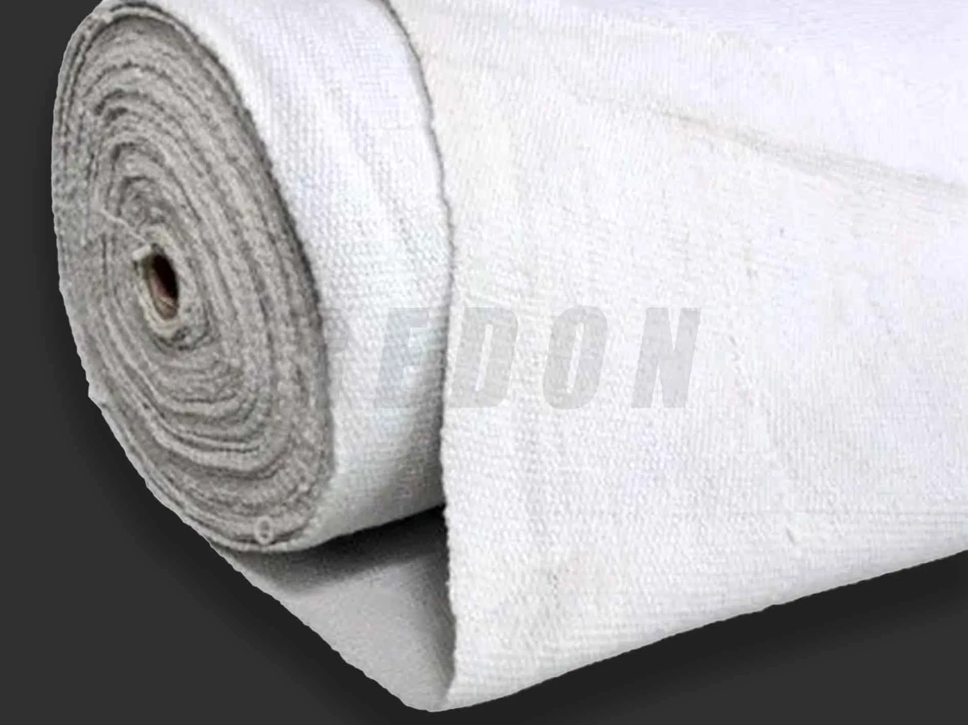 Redon Heat Resistant High Temperature Insulation Refractory Fireproof Materials Ceramic Fiber Cloth of High Temperature Stove Door Curtain