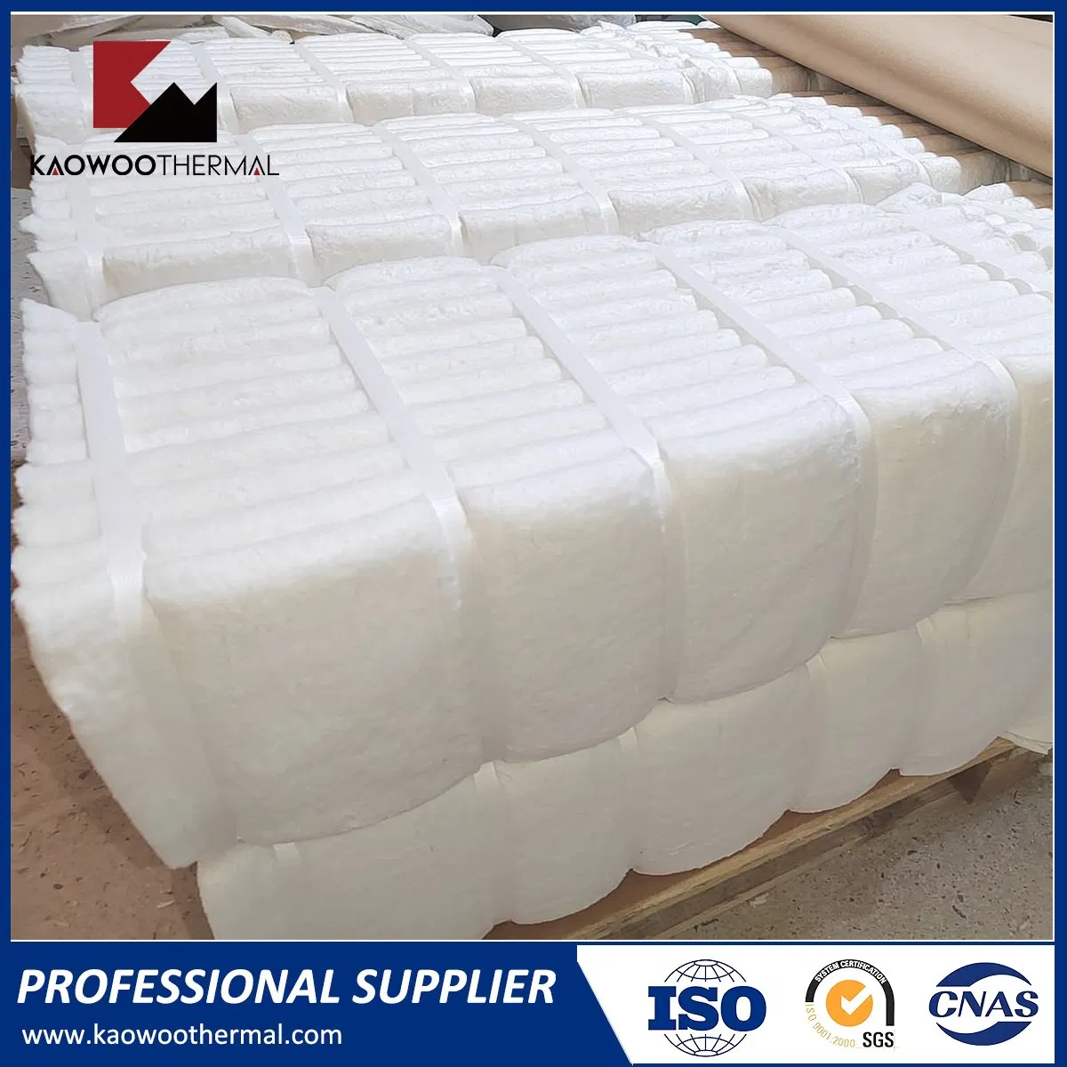 High Pure Folded Alumina Silicate Blocks Ceramic Fibre Profiled Modules