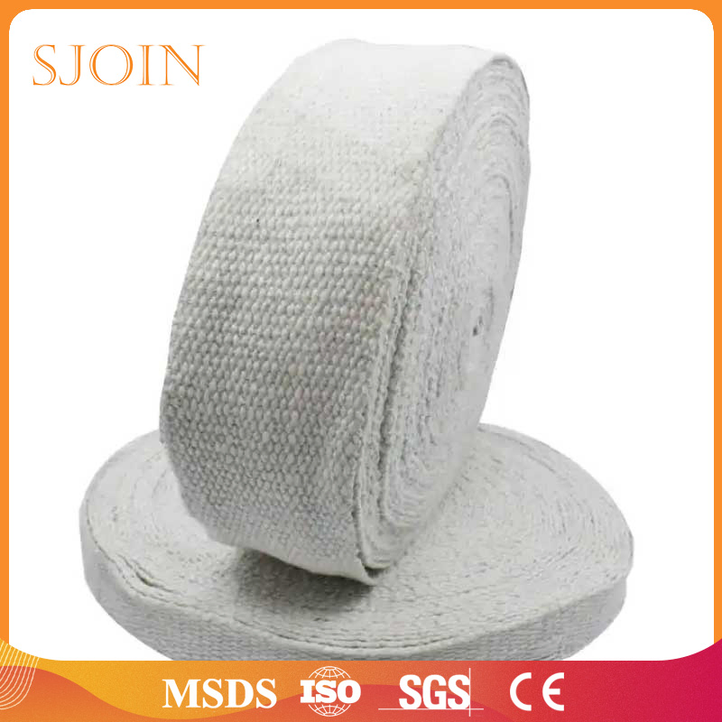 2 3 5mm Thickness Stainless Steel Reinforced Aluminum Silicate Ceramic Product Insulation Materials Ceramic Fiber Refractory Sealing Tape