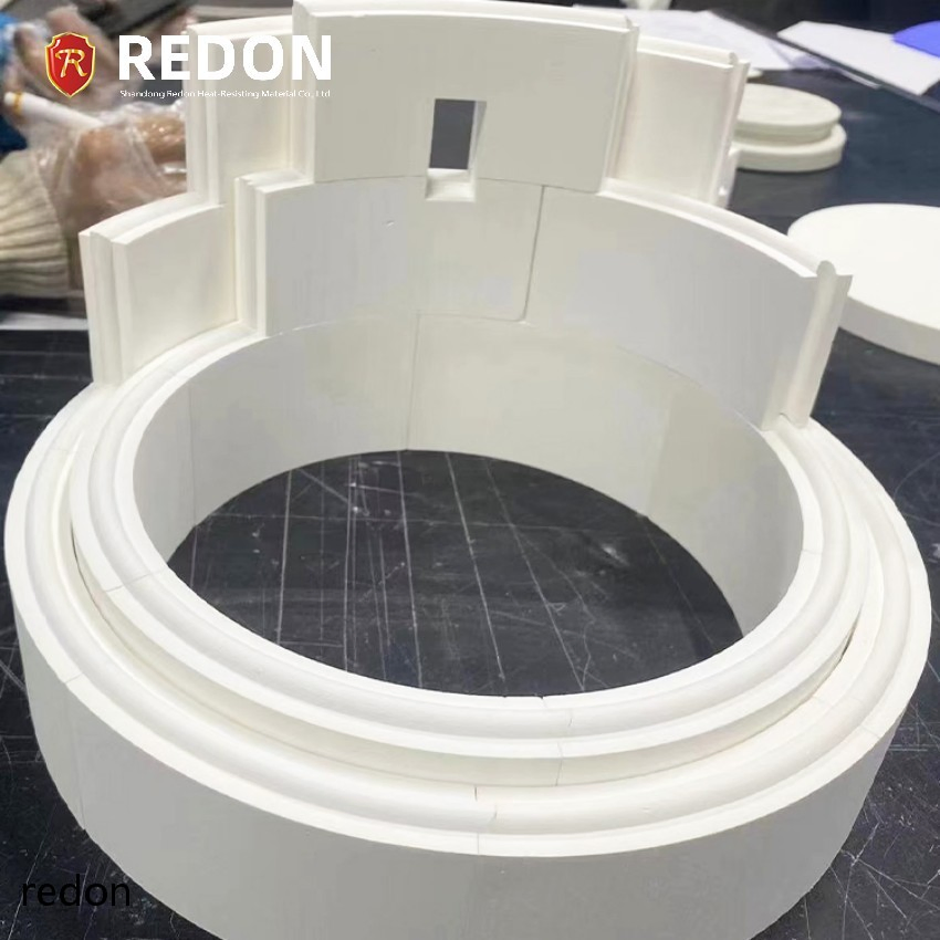 Ceramic Fiber Vacuum Formed Shape of Aluminum Heat Treatment Furnace Insulation