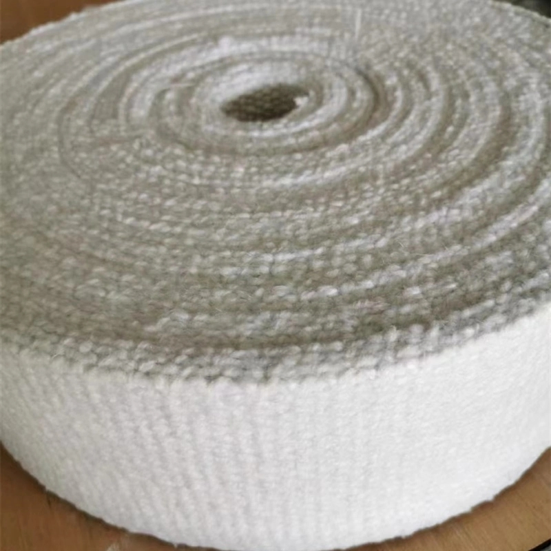 Different Size 500± 15 Kg/M³ Thermal Insulation Material Ceramic Fiber Gasket Ceramic Fiber Tape