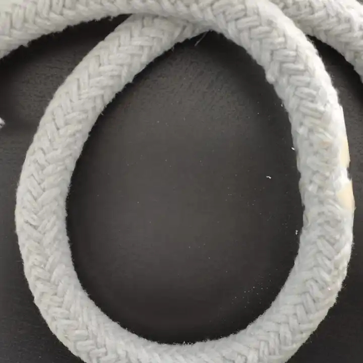 1260c Ceramic Fiber Fibre Insulation Furnace Door Seal Gasket Aluminum Woven Rope