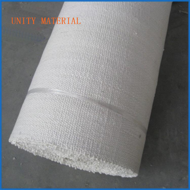 Refractory Ceramic Fiber Fibre Cloth Textiles Reinforced with Ss Wire