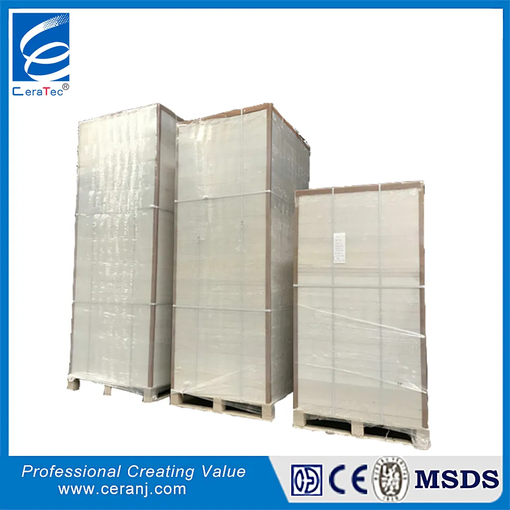 1260 Ceramic Fiber Board Insulation Material Fire Resistance