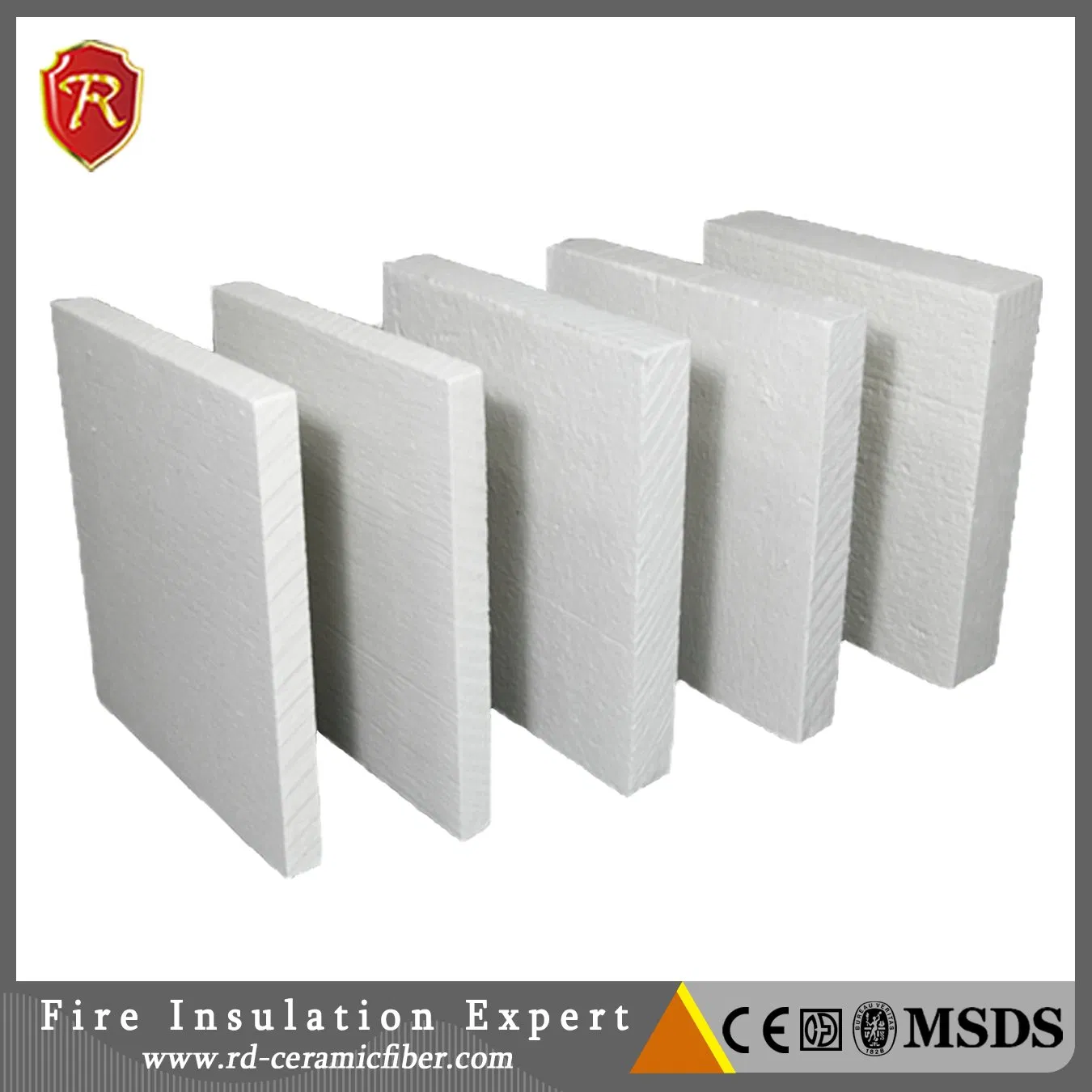 High Temp Thermal Insulation Material Ceramic Fiber Insulation Board for Sale