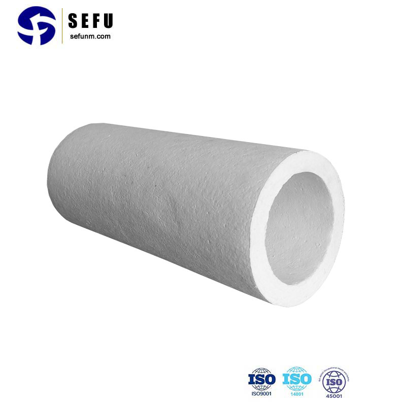 Insulation Ceramic Fibre Supply Refractory Aluminum Silicate Fiber Sleeve Tubes for High-Temperature Furnace Oven Stove