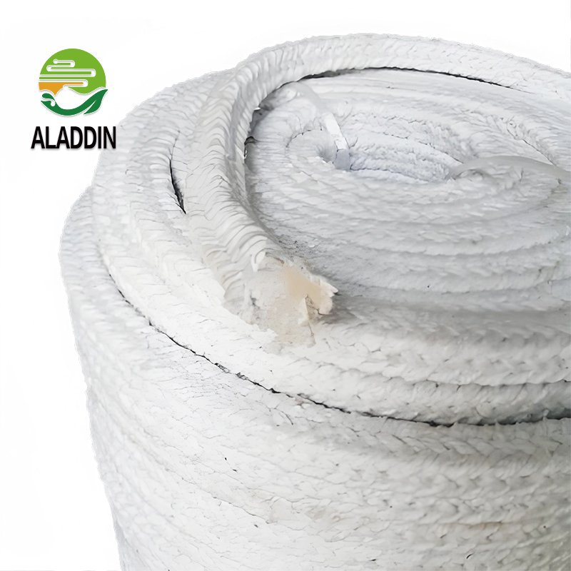 High Temperature Resistant Reinforced Insulation Material Ceramic Fibre Fire Proof Square Rope