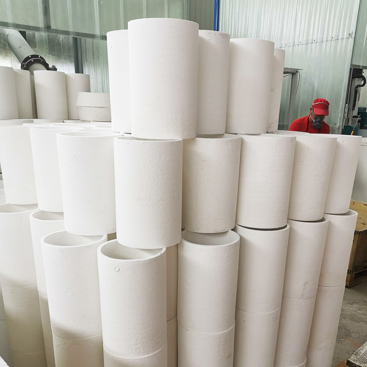 Ceramic Fiber Tube for Non Ferrous Metal Processing