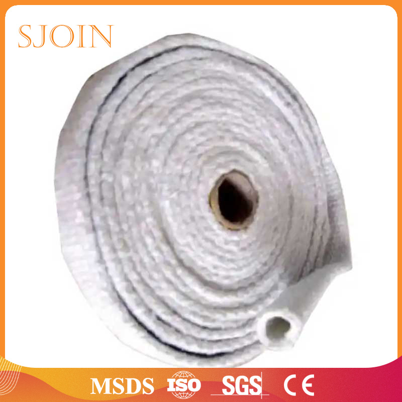 Fireproof Heat Insolation Thermal Insulation Fibre Wool Textiles Building Material Ceramic Product Ceramic Fiber Cloth for Electrical Furnace Boiler Fire Door