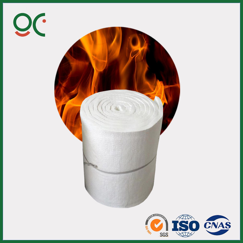 1260 Aluminium Foil Faced Ceramic Fiber Blanket Ceramic Fiber Wool Insulation Blanket