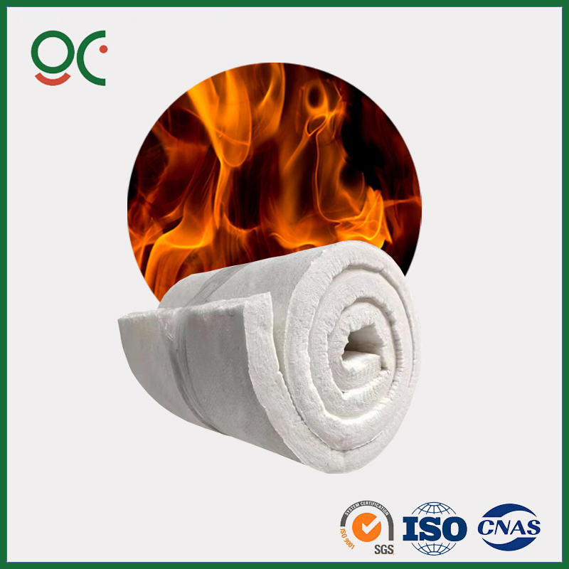 1260 Aluminium Foil Faced Ceramic Fiber Blanket Ceramic Fiber Wool Insulation Blanket