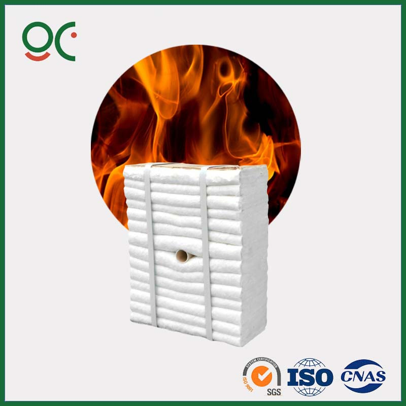 Factory Supply Refractory Ceramic Fibre Modules with Veneers Scrimmed Modules Tech Screw Fixings Convoluted &amp; Stack Bonded