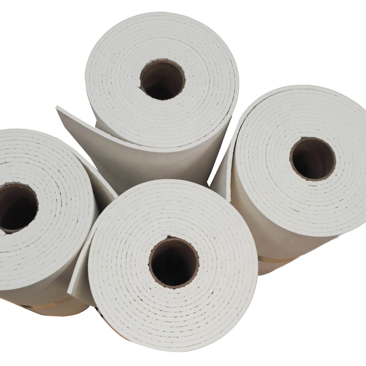 Heat Insulation Cotton Fibre Insulating Seal Fireproof Sealing Gasket Aluminum Silicate Resistant Wool Roll Refractory Thermal Insulation Ceramic Fiber Paper