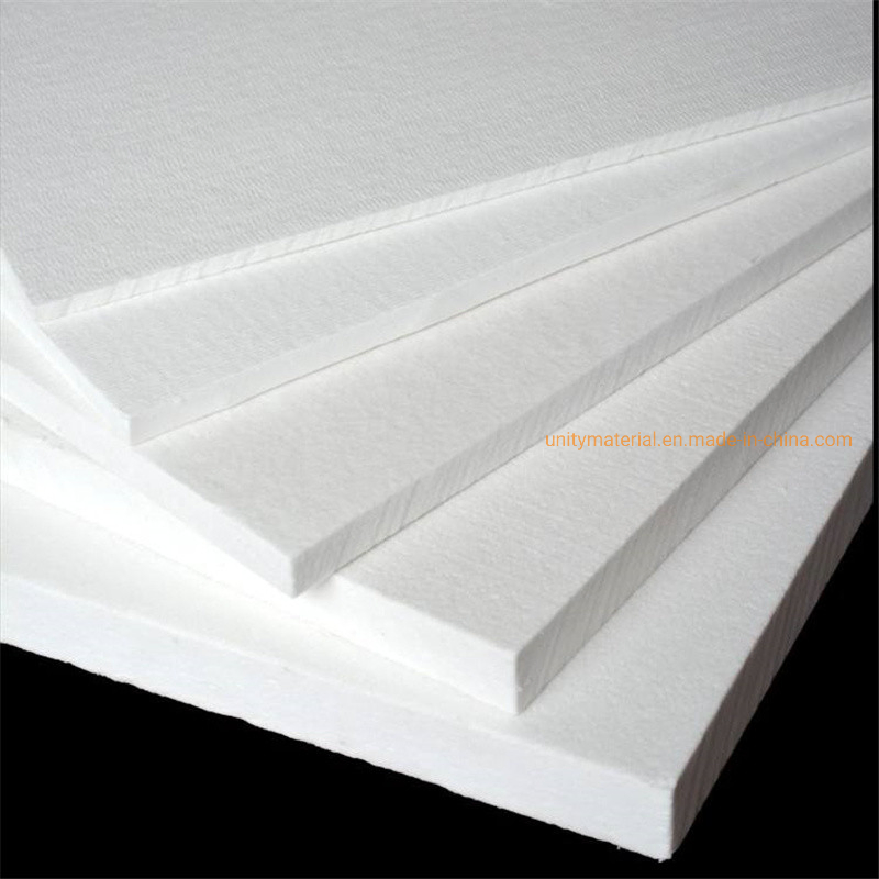 1000 1200 1300 1400 1600 1800 1900 High Temperature Heat Insulation Materials Heat Resistant Fibre Sheets Ceramic Fiber Board for Heating Furnace