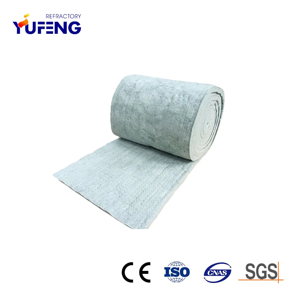 Contains No Binder Fire Resistant Thermal Insulation Ceramic Fiber Blanket with CE Certification