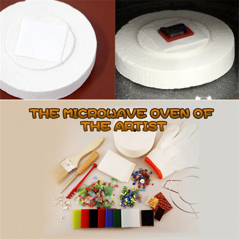 Microwave Ceramic Fiber Paper Hot Melt Kiln Paper for Glass Fusing