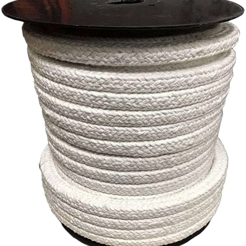 Ceramic Fiber Fibre Braided Twisted Packing Rope