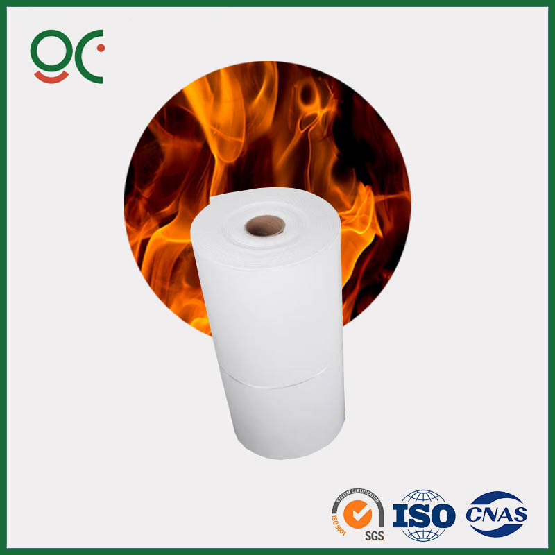 1260c High Temperature Fireproof Refractory Thermal Ceramic Fiber Insulation Paper Roll