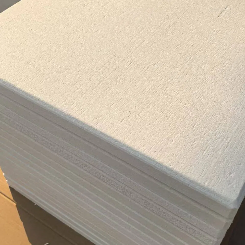Fireproof Aluminum Silicate Ceramic Fiber Sheet Vacuum Formed Refractory Ceramic Fiber Board