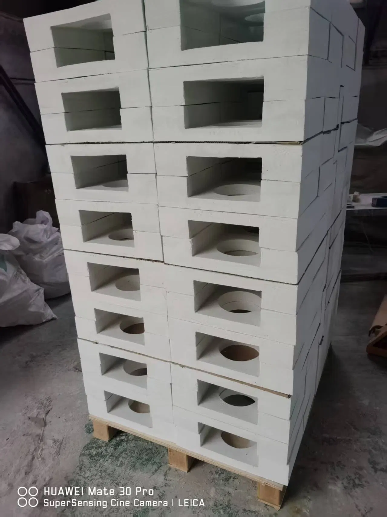 Tap out Cone 1260 Refractory Launder Lining Ceramic Fiber Vacuum Formed