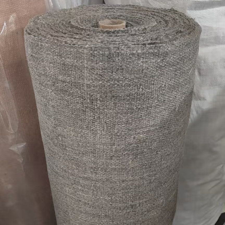 High Temperature Aluminum Foil Steel Mould Refractory Heat Thermal Insulation Resistant Furnace Sintered Weave Woven Ceramic Fiber/ Fibre Cloth