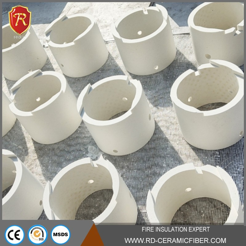 Heating Element Support Block Ceramic Fiber Vacuum Formed