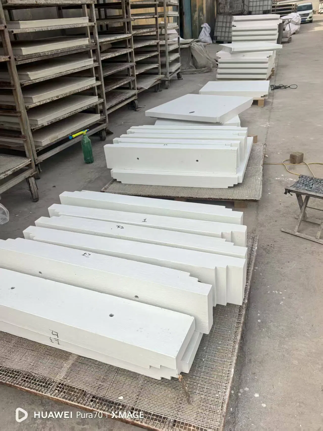 Tap out Cone 1260 Refractory Launder Lining Ceramic Fiber Vacuum Formed