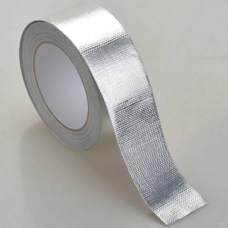 Durable Aluminum Foil Fiberglass Glass Fiber Tape for Long Lasting HVAC Seals Air Conditioning Pipe Wrapping