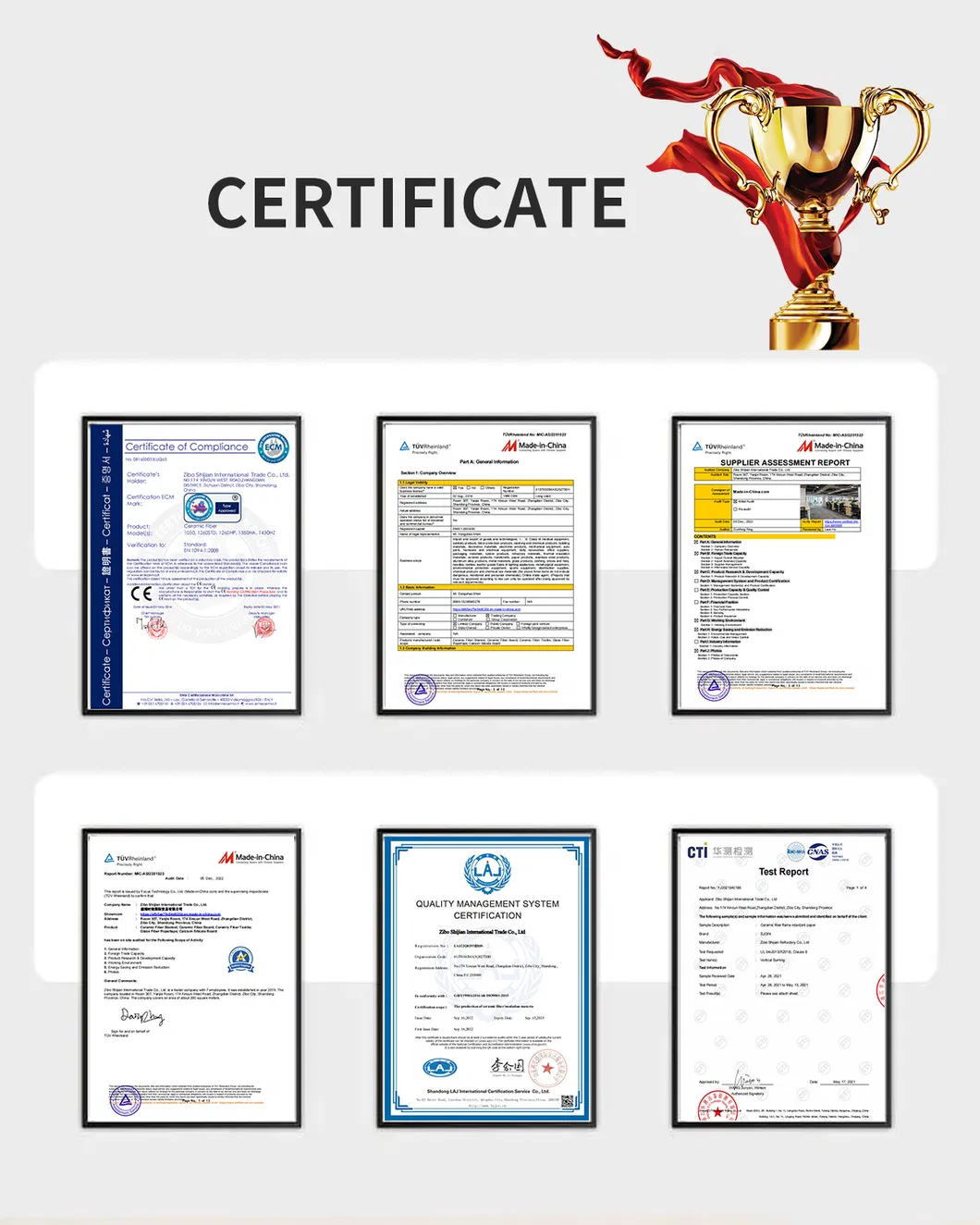 Certification