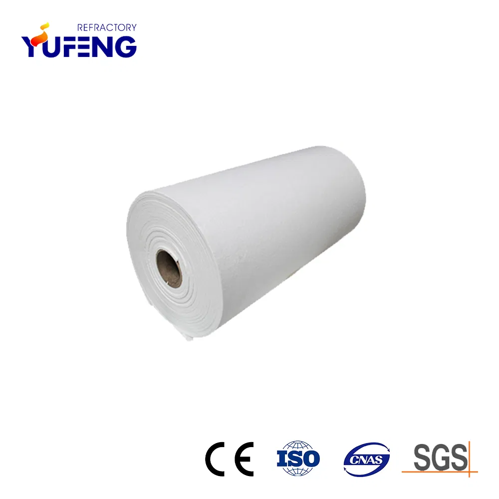 1-6mm Thickness Ceramic Fiber 1260 1360 1430 Refractory Insulation Lining Paper